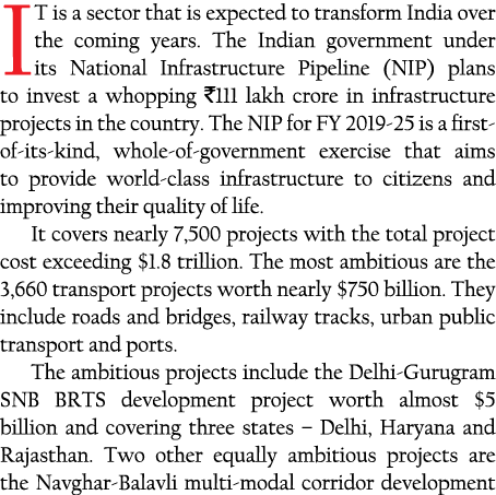 IT is a sector that is expected to transform India over the coming years  The Indian government under its National In   