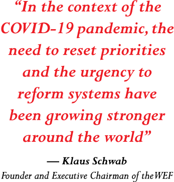  In the context of the COVID-19 pandemic, the need to reset priorities and the urgency to reform systems have been gr   