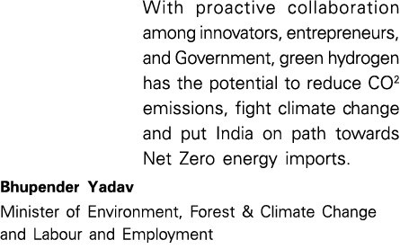 With proactive collaboration among innovators, entrepreneurs, and Government, green hydrogen has the potential to red...