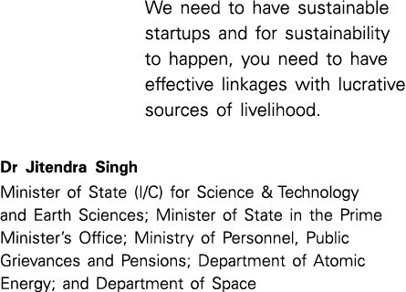 We need to have sustainable startups and for sustainability to happen, you need to have effective linkages with lucra...