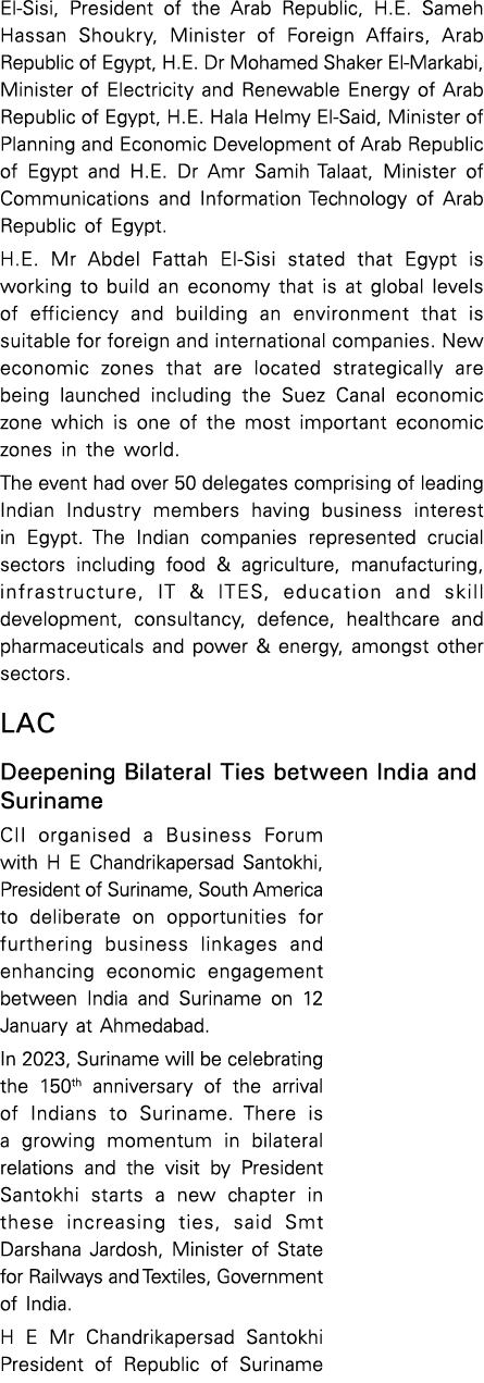 El Sisi, President of the Arab Republic, H.E. Sameh Hassan Shoukry, Minister of Foreign Affairs, Arab Republic of Egy...
