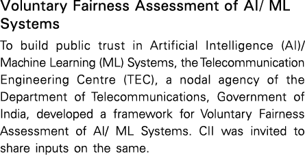 Voluntary Fairness Assessment of AI/ ML Systems To build public trust in Artificial Intelligence (AI)/ Machine Learni...