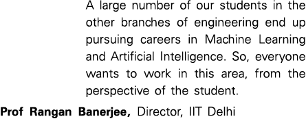 A large number of our students in the other branches of engineering end up pursuing careers in Machine Learning and A...