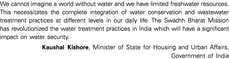 We cannot imagine a world without water and we have limited freshwater resources. This necessitates the complete inte...