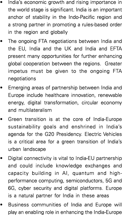 • India’s economic growth and rising importance in the world stage is significant. India is an important anchor of st...
