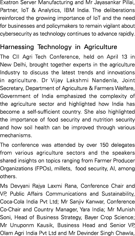 Exatron Server Manufacturing and Mr Jayasankar Pillai, Partner, IoT & Analytics, IBM India. The deliberations reinfor...