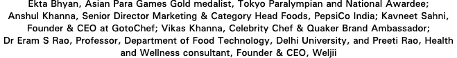 Ekta Bhyan, Asian Para Games Gold medalist, Tokyo Paralympian and National Awardee; Anshul Khanna, Senior Director Ma   