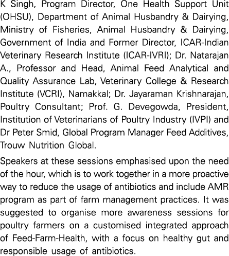 K Singh, Program Director, One Health Support Unit (OHSU), Department of Animal Husbandry & Dairying, Ministry of Fis   