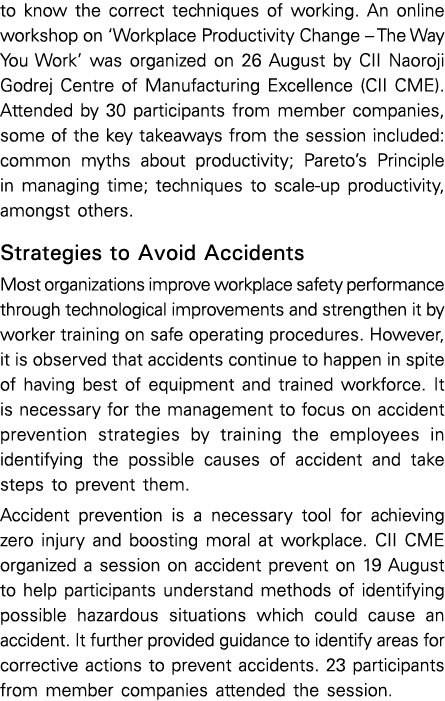 to know the correct techniques of working  An online workshop on  Workplace Productivity Change   The Way You Work  w   