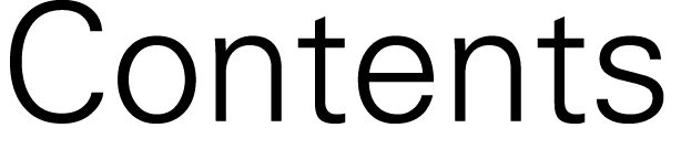 Contents
