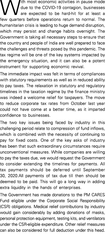 With most economic activities in pause mode due to the Covid-19 contagion, businesses are expected to be hard-hit for   