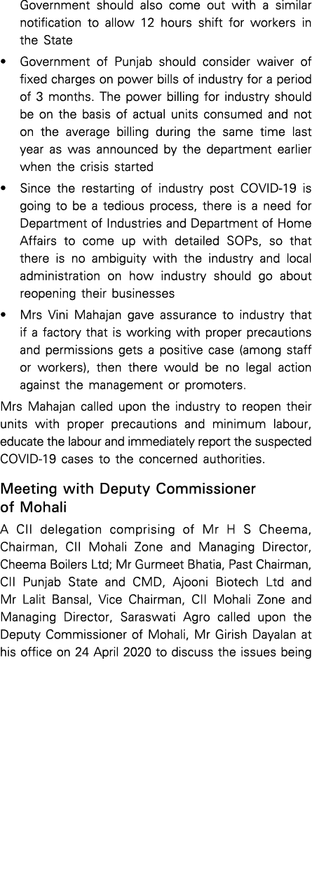 Government should also come out with a similar notification to allow 12 hours shift for workers in the State   Govern   