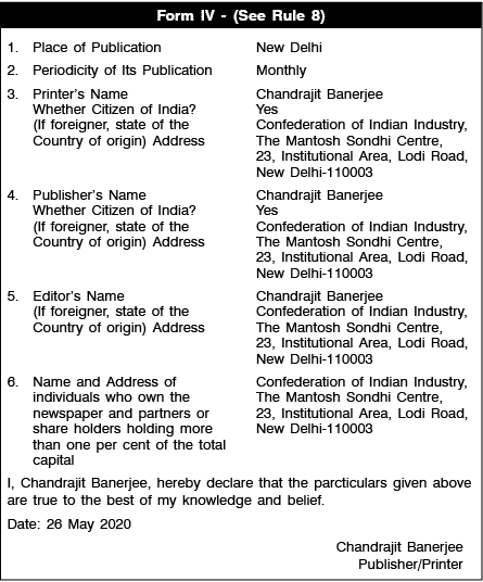 Form IV - (See Rule 8)   