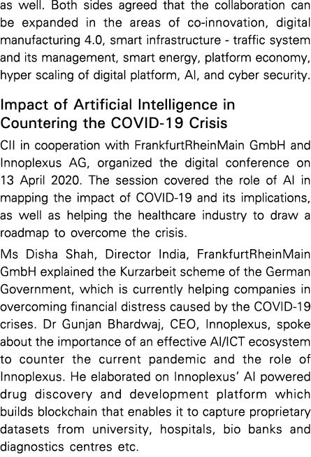 as well  Both sides agreed that the collaboration can be expanded in the areas of co-innovation, digital manufacturin   