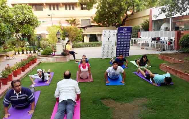 International Day of Yoga celebration