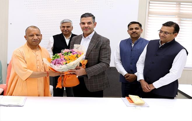 Meeting with Chief Minister U.P.