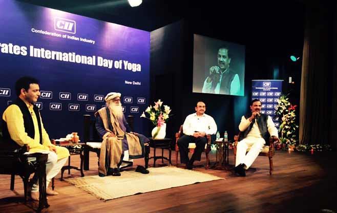 CII Celebrates International Yoga Day