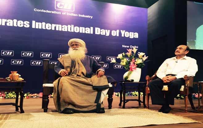 CII Celebrates International Yoga Day